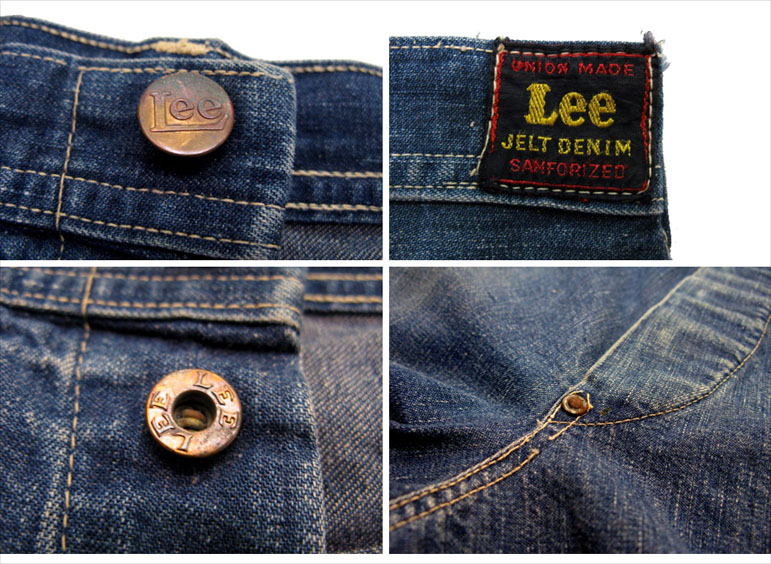 1950年代 Lee (リー) 191B デニムペインターパンツ 