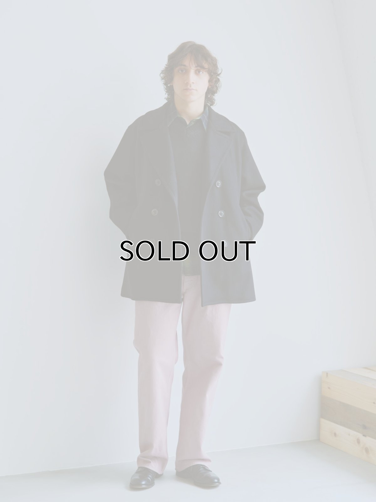 画像3: Riprap "GD COLOR JEANS" WIDE FIT -13.5oz DENIM-　color DUSTY PINK (3)