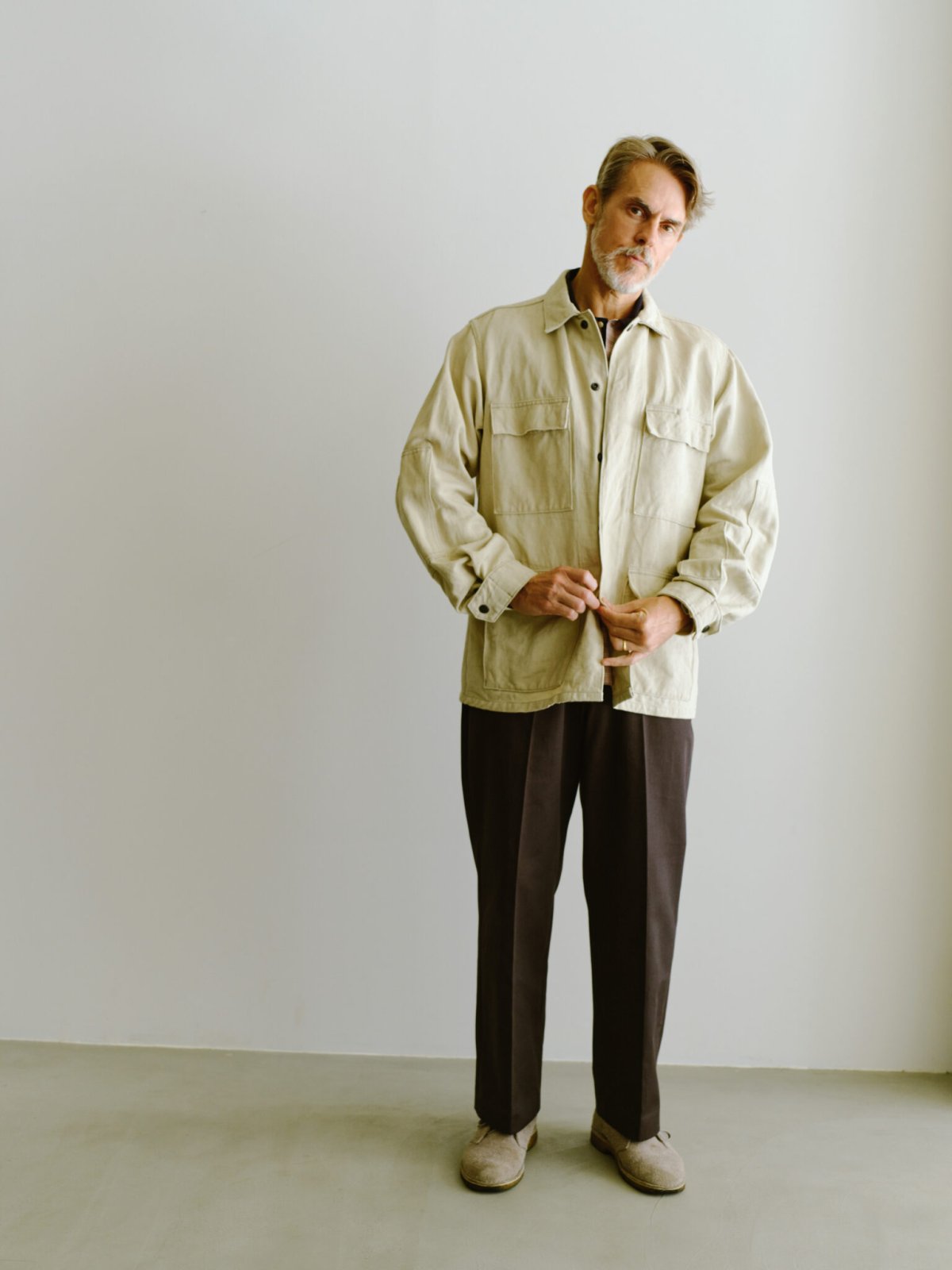 画像9: Riprap "RIPRAP CHINOS" -HIGH COUNT CHINO-　color CHARCOAL HAZE (9)