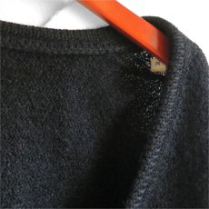 画像8: 1960's U.S.A. Alpaca Wool Knit Cardigan　BLACK　size M(表記M) (8)