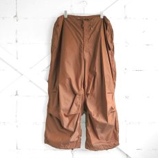 画像1: 1990's U.S. ARMY Snow Camouflage Over Trousers  -Over Dyed-　LIGHT BROWN　size MEDIUM-SHORT (1)