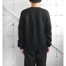 画像4: 1960's U.S.A. Alpaca Wool Knit Cardigan　BLACK　size M(表記M) (4)