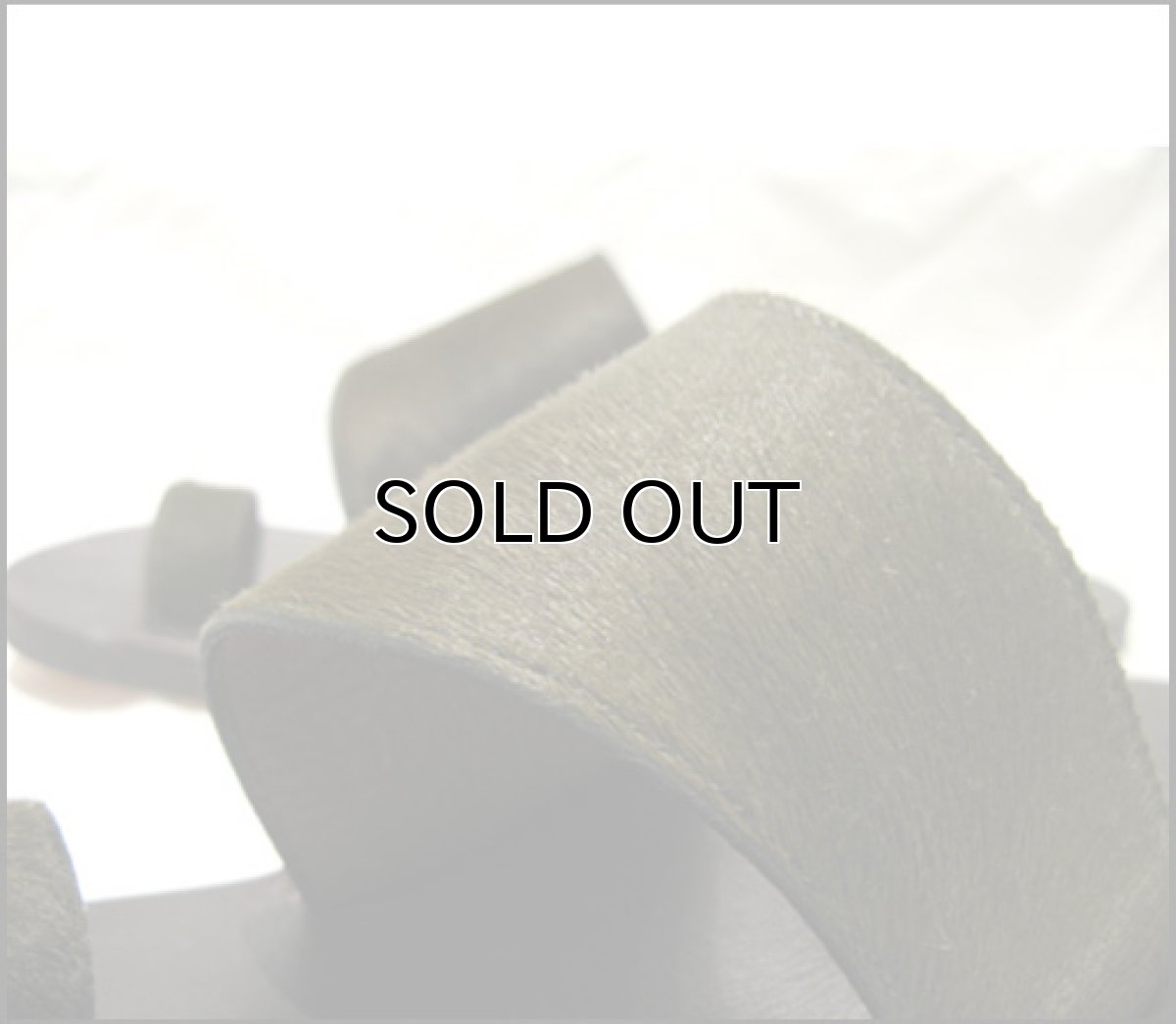 画像2: JUTTA NEUMANN "ALICE" TINTA HAIR Leather Sandal (2)