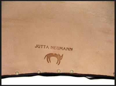 画像1: JUTTA NEUMANN "ALICE" PRIMITIVO Leather Sandal