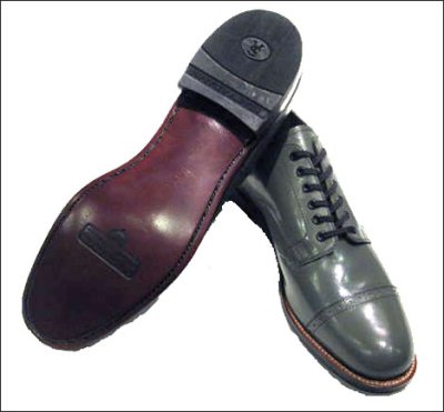 画像3: STACY ADAMS "MADISON LOW" OLIVE Leather Shoes size 9D (27 cm)