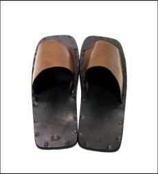 画像3: JUTTA NEUMANN "SAM" SADDLE Leather Sandal (3)