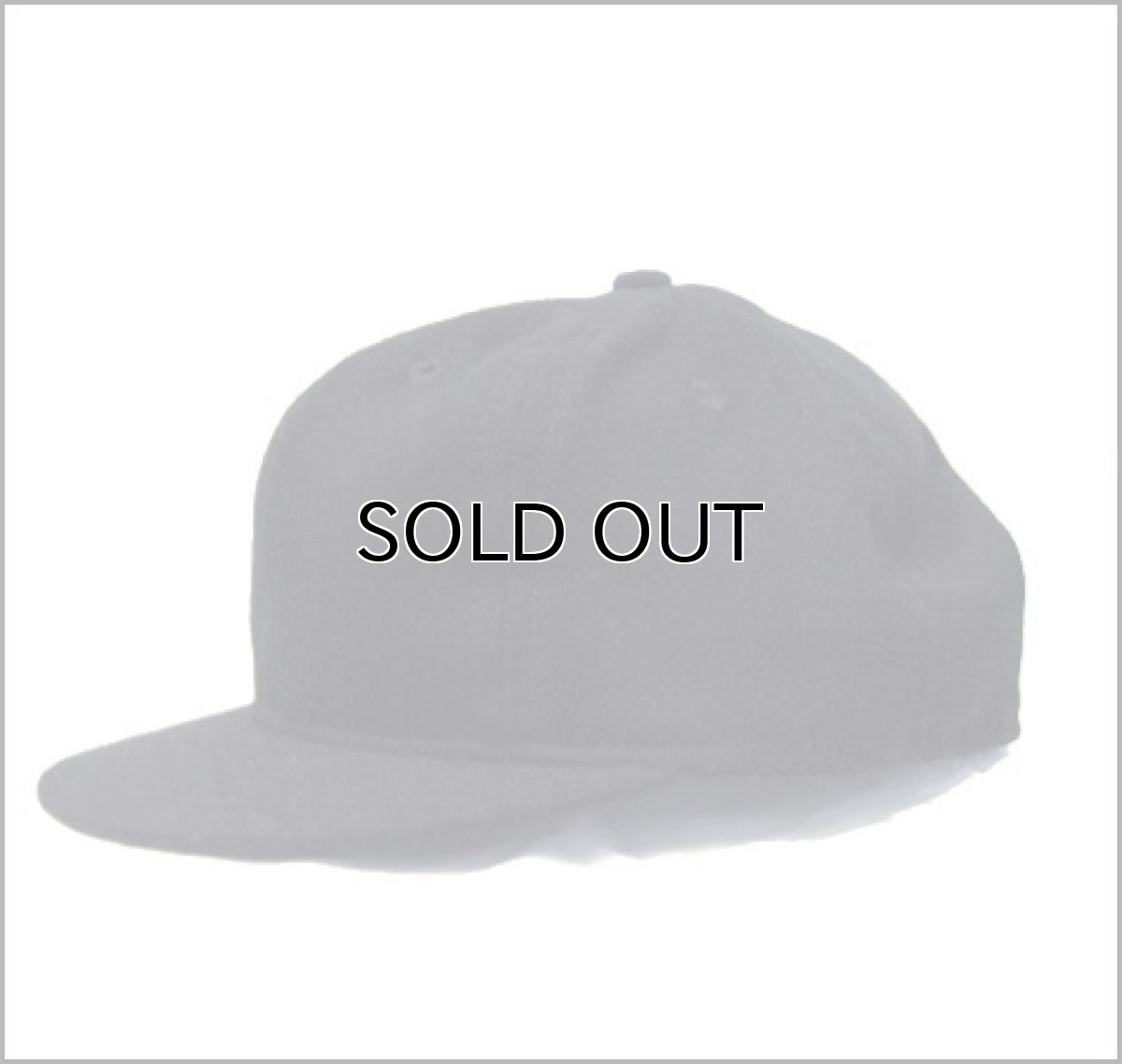 画像2: EBBETS FIELD x the poem "BLANK CAP" BLACK size 7 1/2 (2)