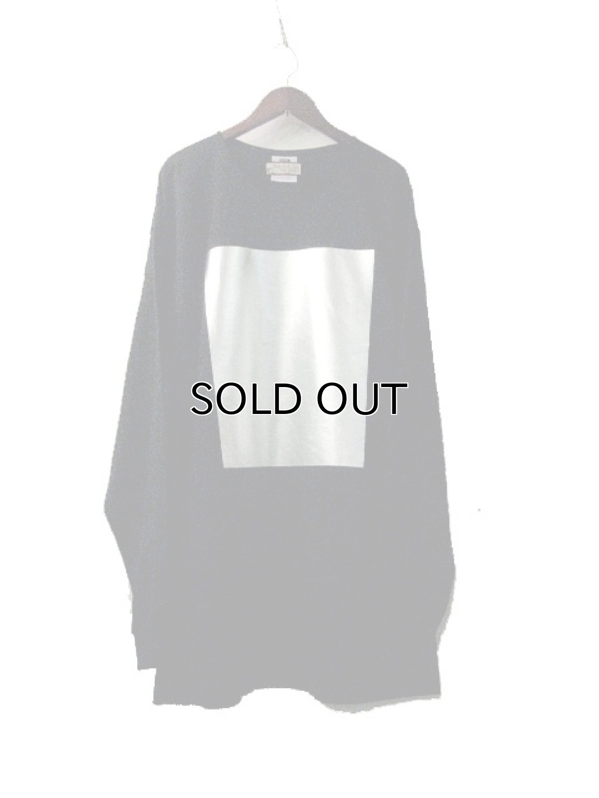 画像3: " Note and Pen the poem  "ポエムのTee"  ビッグTee "四角"　 BLACK　size XL / XXL (3)