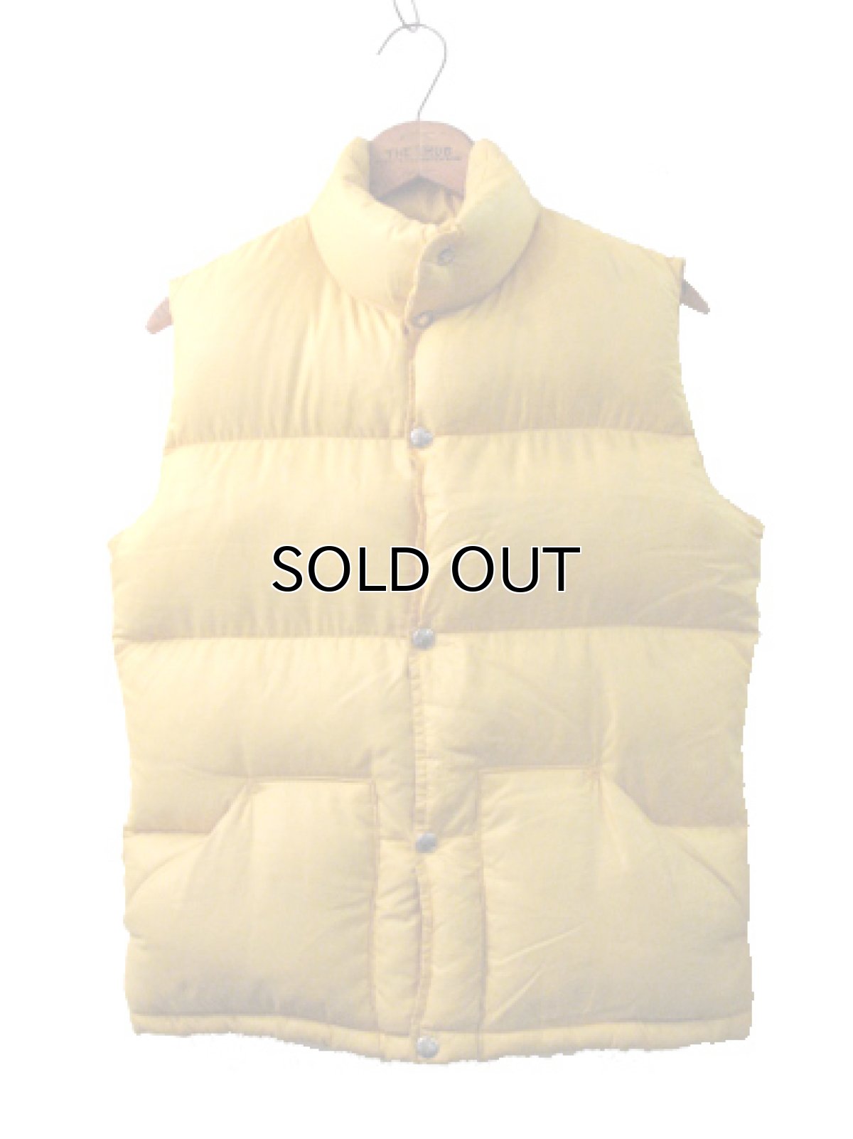 画像2: 1970-80's "THE NORCE FACE" ダウンベスト Yellow size XS 茶タグ (2)