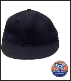 画像1: EBBETS FIELD x the poem "BLANK CAP" BLACK　size 7 1/2 (1)