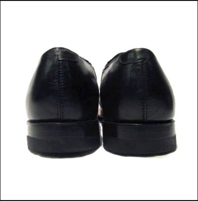 画像2: STACY ADAMS "MADISON SIDE GOA" Leather Shoes BLACK