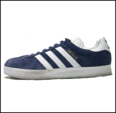 画像2: 00's~ adidas "GAZELLE" Suede NAVY　size 8 1/2 (2)