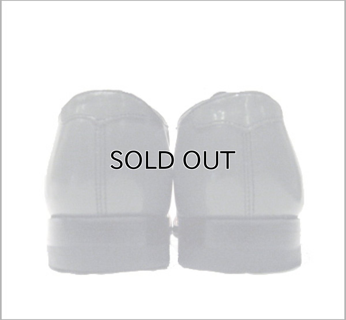 画像3: STACY ADAMS "MADISON LOW" Leather Shoes STEAL GREY 9 1/2 (3)