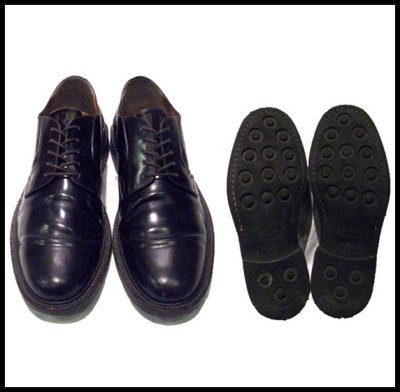 画像1: J.CREW OXFORD Plain Toe Leather Shoes　size 10 1/2