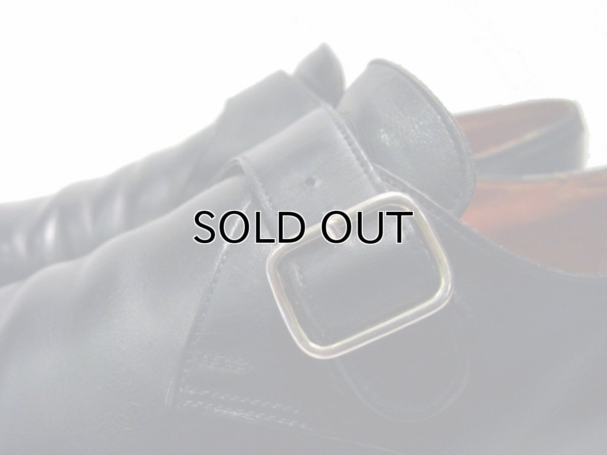 画像3: JHON LOBB PARIS " Fould " Monk Strap Leather Shoes size 8 1/2 D (3)