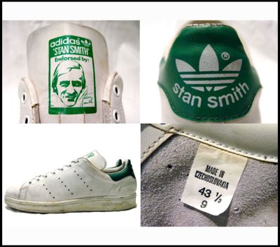 画像3: 1980's adidas "STAN SMITH"  made in Czechoslovakia　size 10 (28 cm)