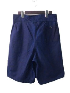 画像2: 1960's Italian Military Gurkha Shorts Navy　w 32 inch (2)