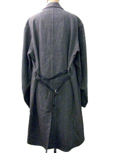 画像2: 1950's French Salt and Pepper Atelier Coat　size M (2)