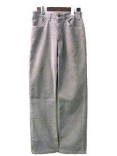 画像1: 1980's Levi's 519 Corduroy Pants color : Grey size w 32 inch (1)