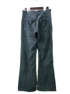 画像2: 1970's Levi's 646 Corduroy Pants color : Green size w 33 inch (2)