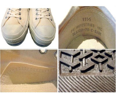 画像3: 1978's P.F.INDUSTRIES US ARMY Training Shoes DEAD STOCK size 12