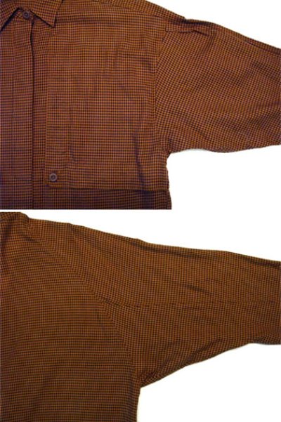 画像2: 1990's~ " JHON HENRY " Design Check Shirts　size L (表記 M)
