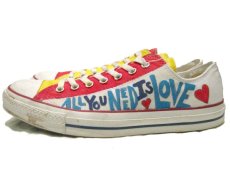 画像4: 00's~ CONVERSE ALL STAR OX. Hand Paint Shoes　size 9 1/2 (4)