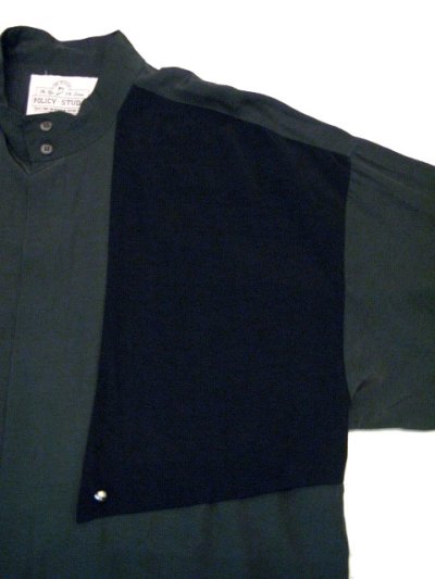 画像2: 1990's~ " POLICY-STUDIO " Rayon Design Shirts　size XL (表記 L)