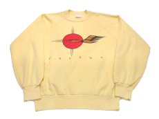 画像2: 1980's "CANADA" 鳥 Print Sweat　size S (表記 S) (2)