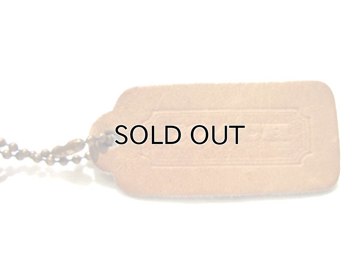 画像3: OLD COACH Leather Shoulder Bag Light Camel made in USA (3)