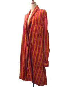 画像3: 1960's PILGRIM Multi  Stripe  Swing  Coat size S (表記44-46) (3)