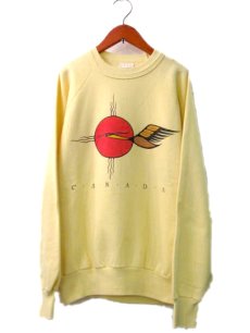 画像1: 1980's "CANADA" 鳥 Print Sweat　size S (表記 S) (1)