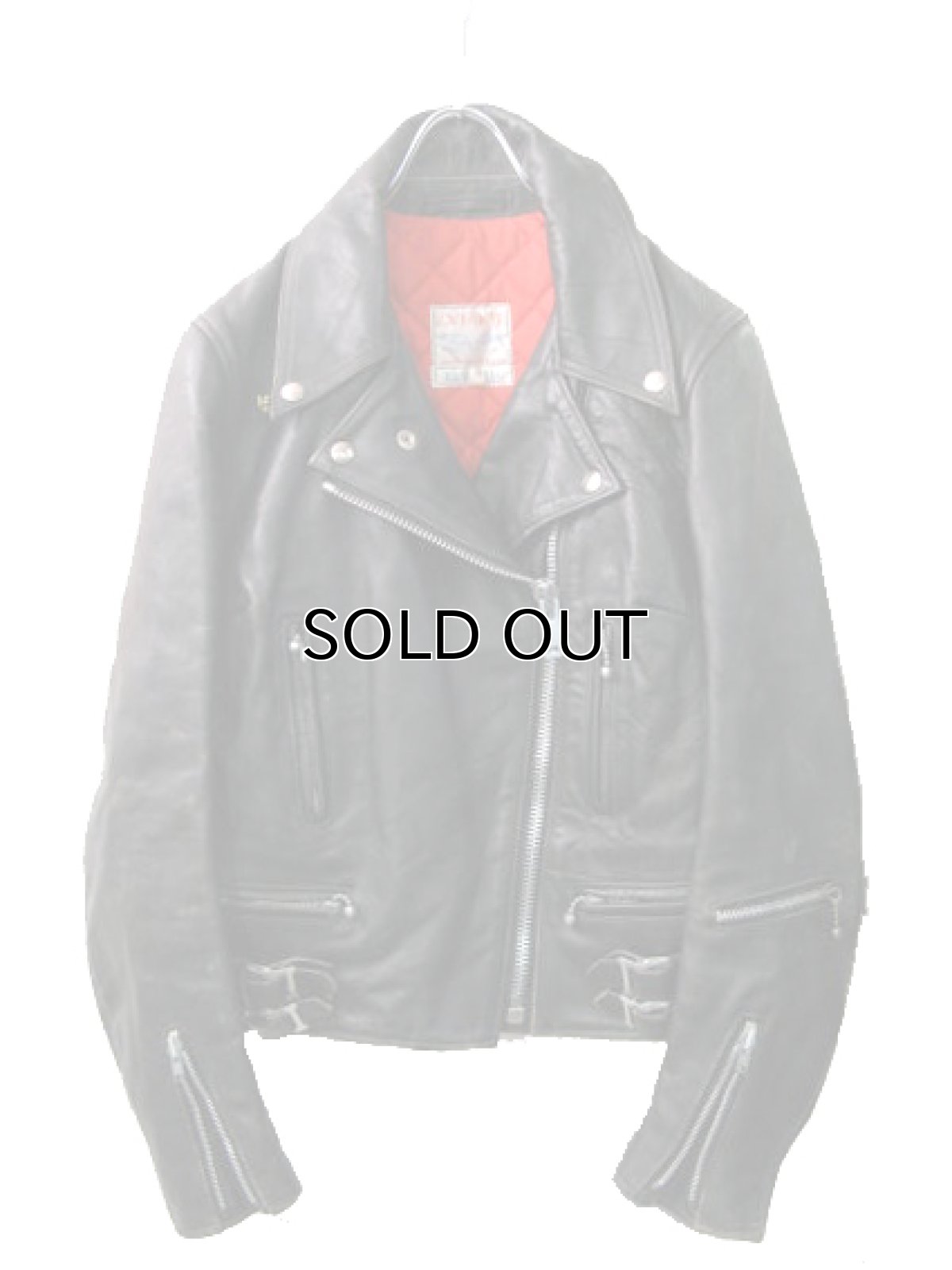 画像3: 1980's Louis Leather " Lightning "Double Riders Jacket　size XS (表記36) (3)