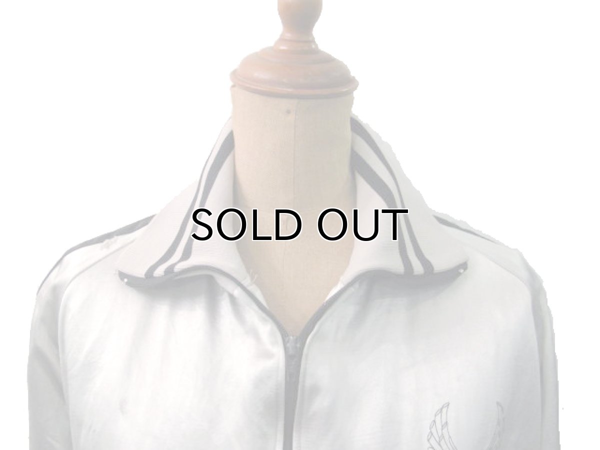 画像4: 1980's HARLEY-DAVIDSON Satin Zip Up  Jacket SILVER　size S (表記XS) (4)