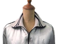 画像4: 1980's HARLEY-DAVIDSON Satin Zip Up  Jacket SILVER　size S (表記XS) (4)