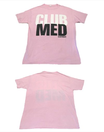 画像1: 1980's "CLUB MED"  Print Tee　size L (表記 XL)