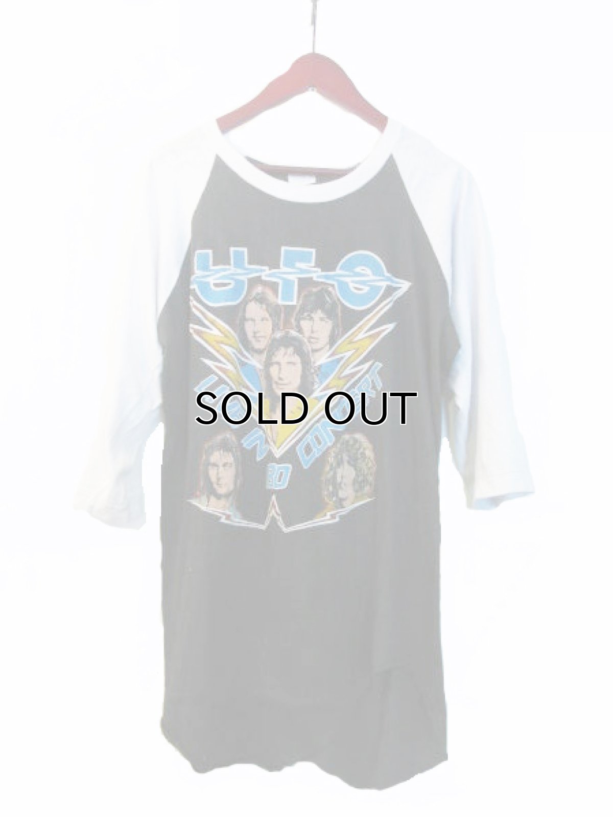 画像1: 1980's "UFO"1980 TOUR Print Tee PAKISTAN Cotton　size S ~ (表記 L) (1)