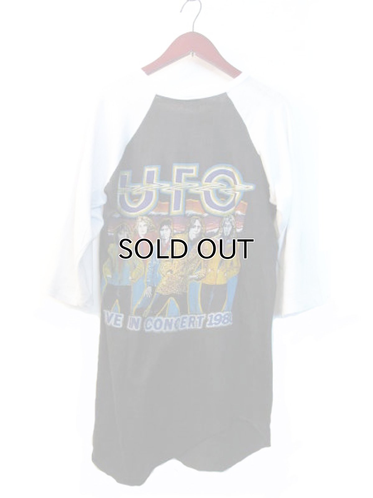 画像2: 1980's "UFO"1980 TOUR Print Tee PAKISTAN Cotton size S ~ (表記 L) (2)