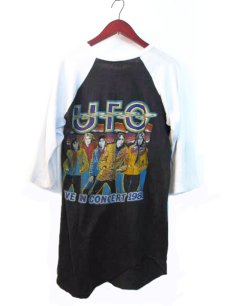 画像2: 1980's "UFO"1980 TOUR Print Tee PAKISTAN Cotton　size S ~ (表記 L) (2)