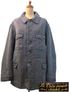 画像1: ~1950's "Le Tres Souple" French Hunting Jacket　size M (表記なし) (1)