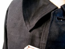 画像3: ~1950's "COCORICO" French Work Cotton Moleskin Jacket Black DEAD STOCK　size S (表記なし) (3)