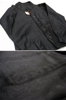 画像5: ~1950's "COCORICO" French Work Cotton Moleskin Jacket Black DEAD STOCK　size S (表記なし) (5)