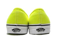 画像3: VANS AUTHENTIC 蛍光YELLOW　size 7 (3)