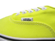 画像4: VANS AUTHENTIC 蛍光YELLOW　size 7 (4)