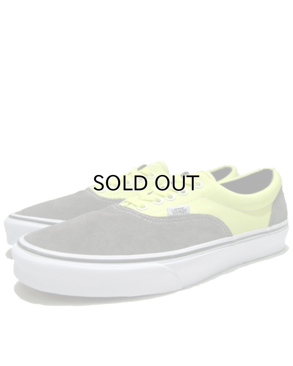 画像1: VANS ERA 蛍光YELLOW / GREY SUEDE　size US 11  (1)