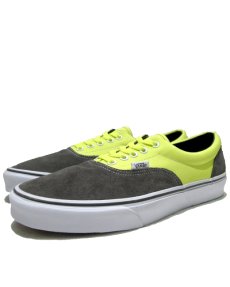 画像1: VANS ERA 蛍光YELLOW / GREY SUEDE　size US 11  (1)