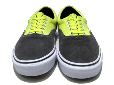 画像1: VANS ERA 蛍光YELLOW / GREY SUEDE　size US 11 