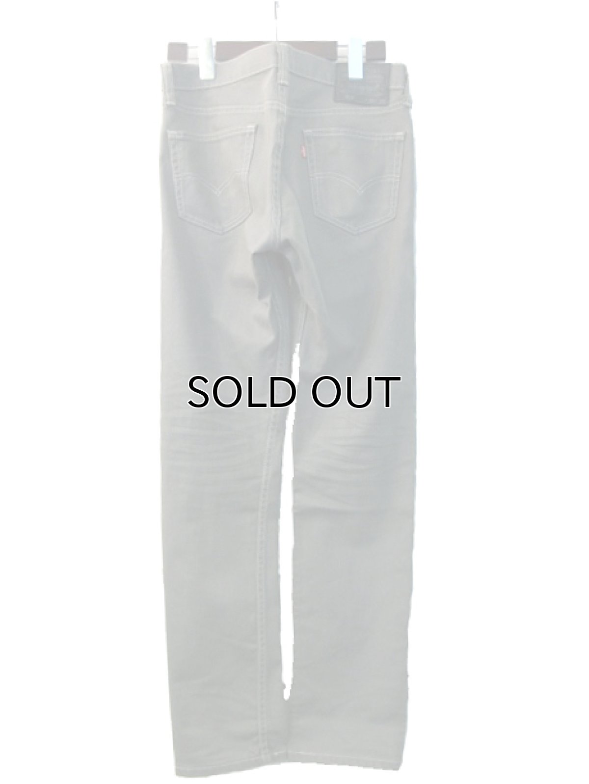 画像2: Levi's 510 SUPER SKINY Pants color : OLIVE　size w 32 (表記 30) (2)