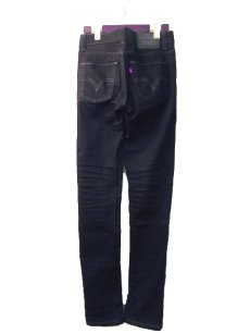 画像2: Levi's 510 SUPER SKINY Pants color : BLACK　size w 31 (表記 30) (2)
