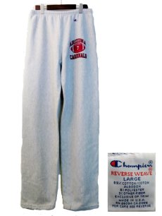 画像1: 1990's Champion Reverseweave Sweat Pants "ARIZONA CARDINALS" size L (1)